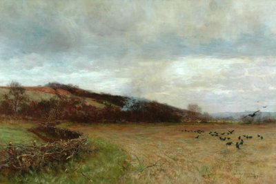 Landscape with Birds, 1897 by Maud Raphael Jones